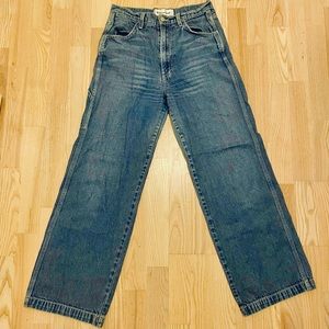 Vintage Reformation Wide Leg Carpenter Jeans 28 style: “Max Jean” / color: Indio